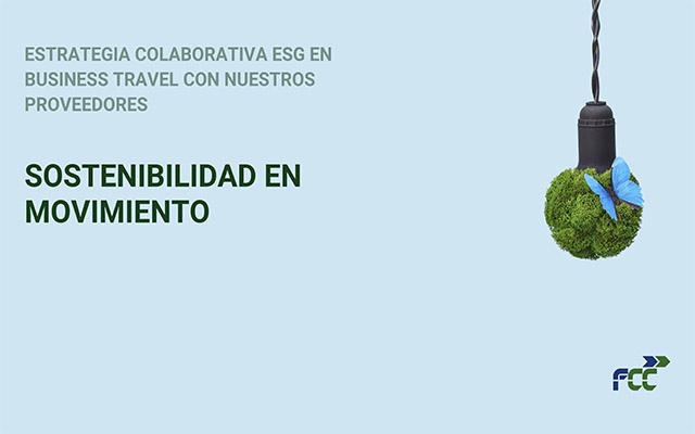 Estrategia colaborativa ESG en Business Travel